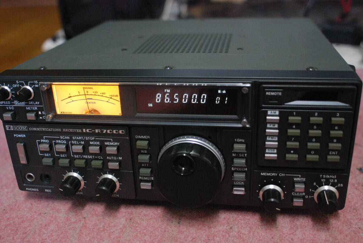 ☆ICOM☆ IC-R7000 受信機 ジャンク ジャンクIC-R7000 受信機 TV