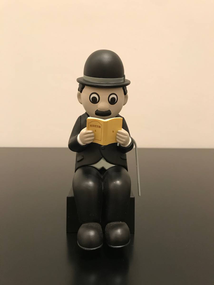 光文社文庫創刊20周年記念 チャップリン ディスプレイ 台座付きタイプ