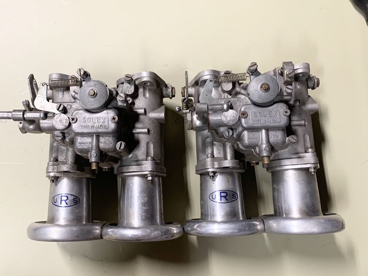 ソレックス40パイ ファンネル 4個セット ソレックス40パイ ファンネル