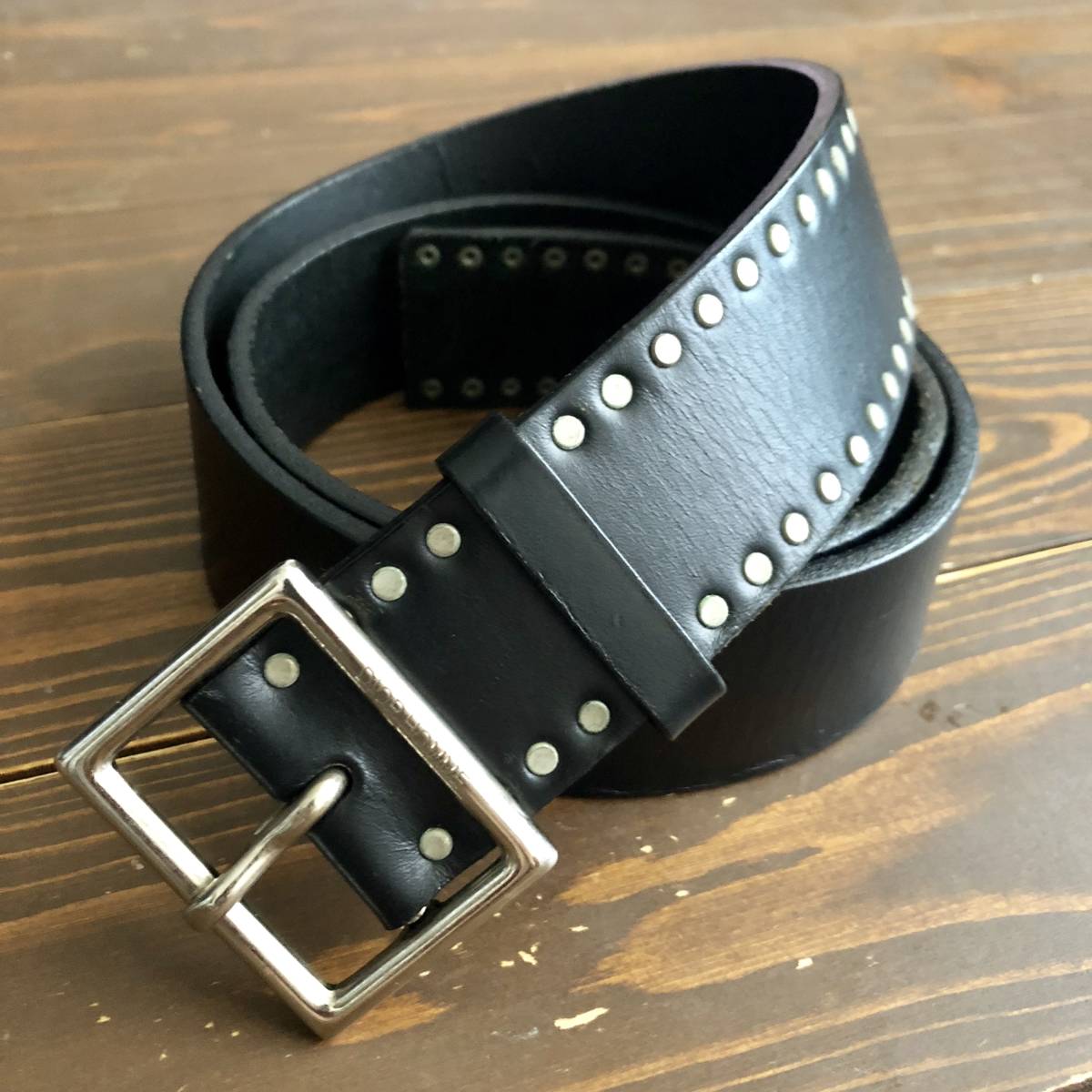 Diorhommeスタッズベルトエディキムタク時代の幻、伝説のベルト超希少