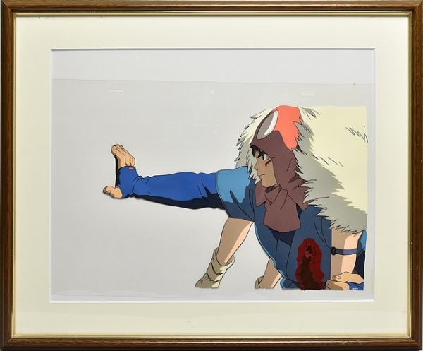 もののけ姫セル画アシタカジブリ