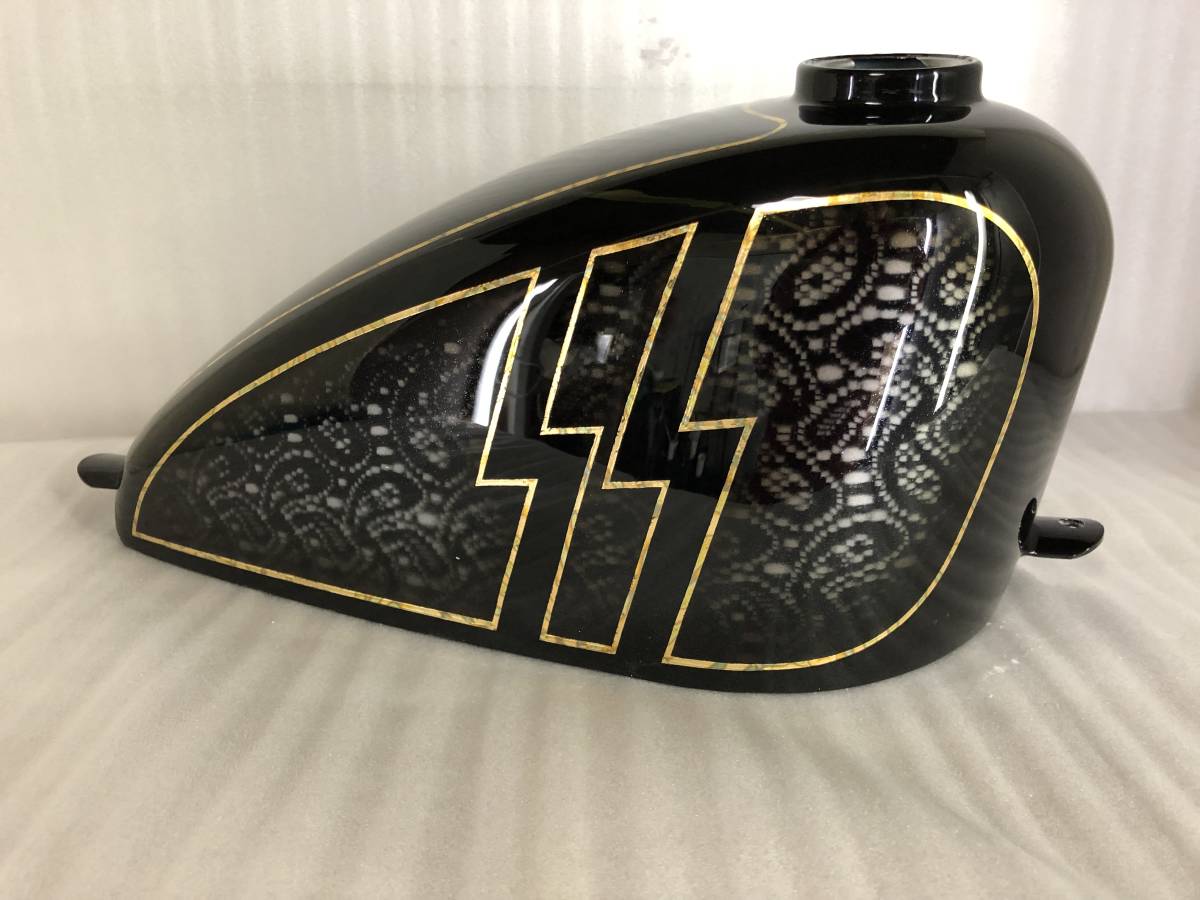 新品】ナロースポーツスタータンク カスタムペイント ショベル パン