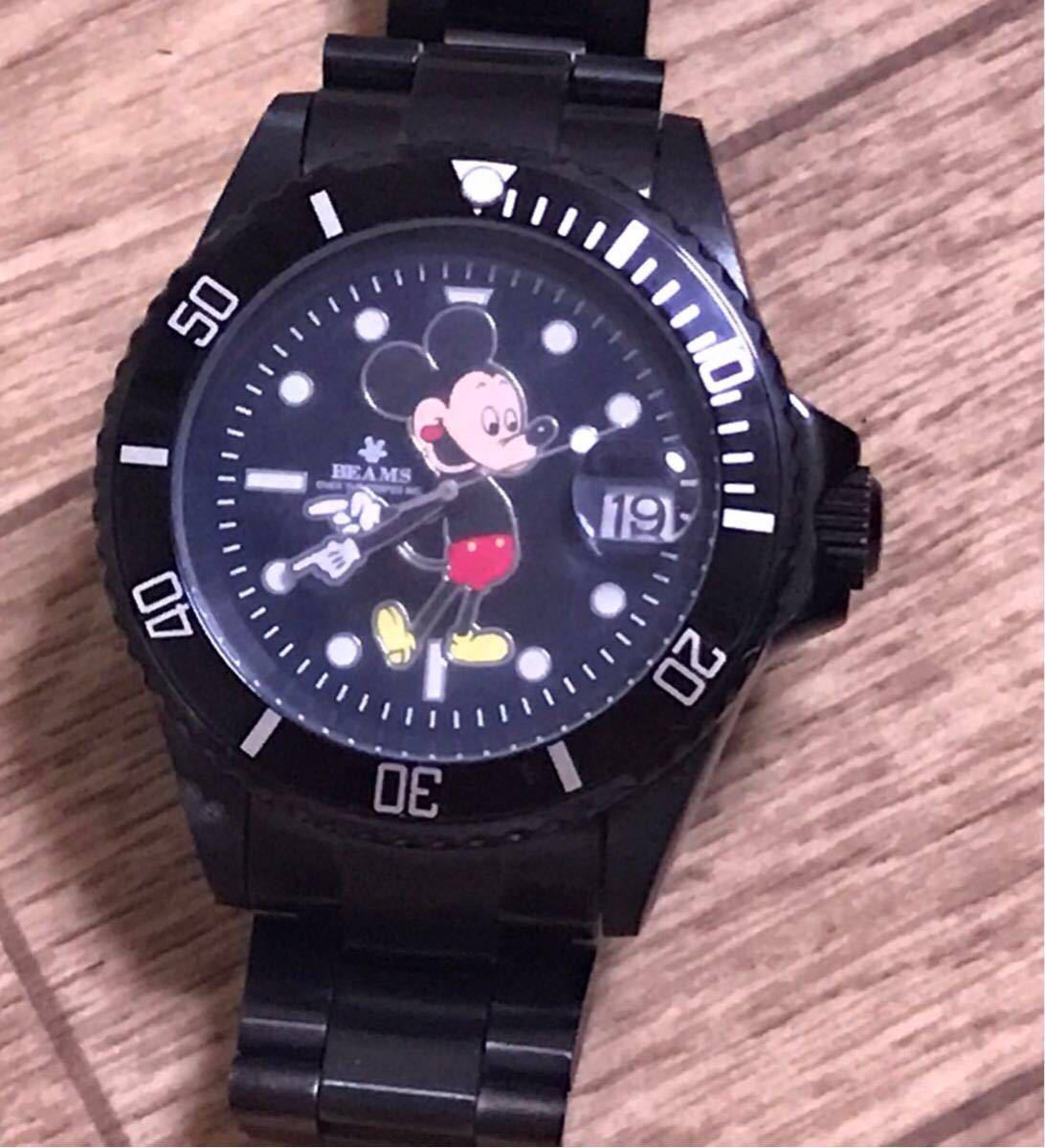 Disney beams OVER THE STRiPES コラボ腕時計 【公式通販】