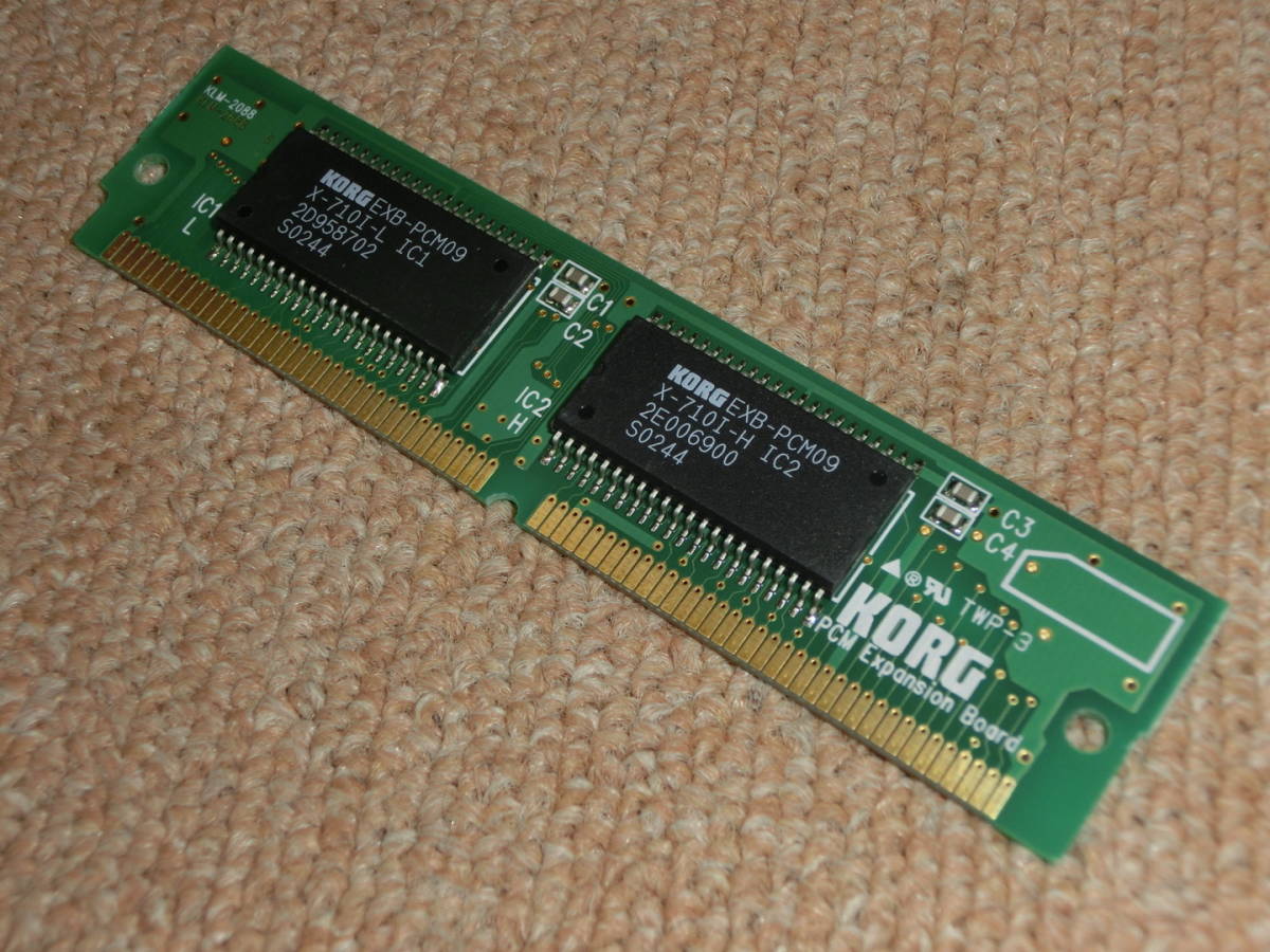 KORG EXB-PCM09 TRANCE ATTACK☆PCM EXPANSION BOARD☆TRITONの落札