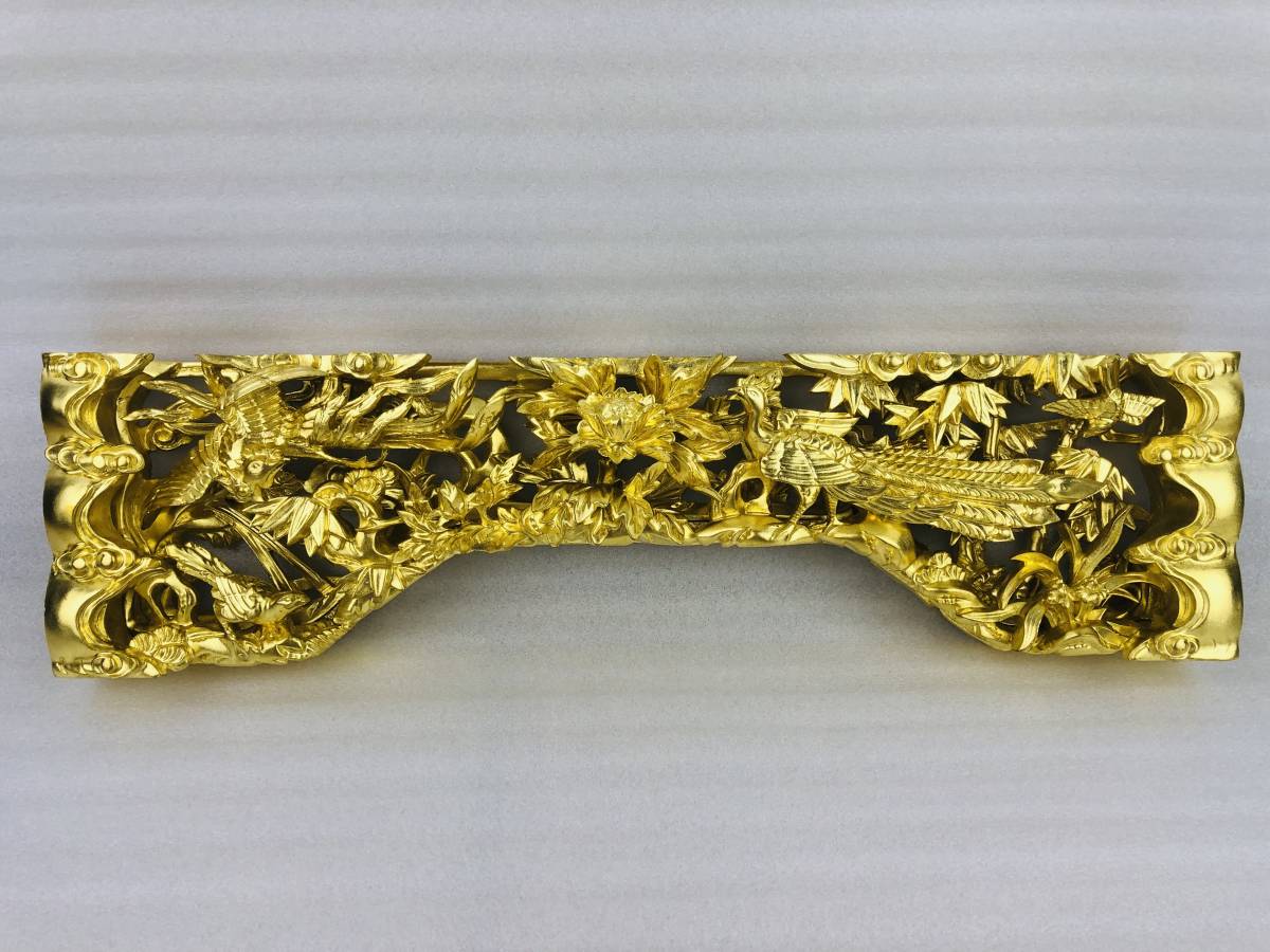 仏壇 欄間 らんま 寺院仏具 木製 彫刻 【公式通販】