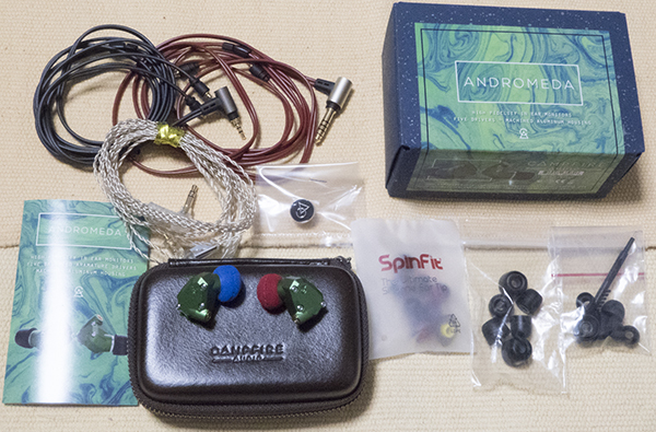 Campfire Audio ANDROMEDA CAM-4808 中古美品 おまけ付き 送料無料の