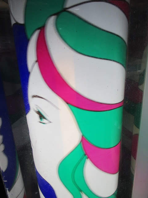 ◇サインポール 関西サイン◇カット＆パーマ 美容室看板 KANSAI SIGN