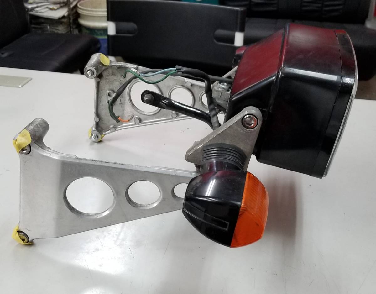 CBR400F 純正 角目 ライトステー ヘッドライト オイルクーラーステー