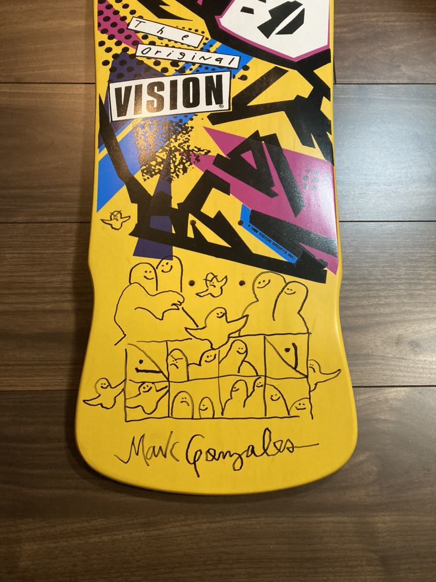 Mark Gonzales Mini Big Kahuna デッキ 直筆サイン入