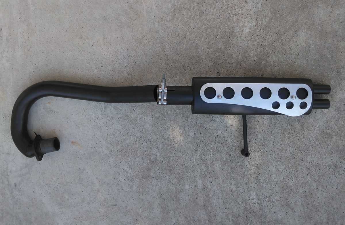 NITROHEADS ナイトロヘッズ レフトアップマフラー カワサキ 250TR VMX