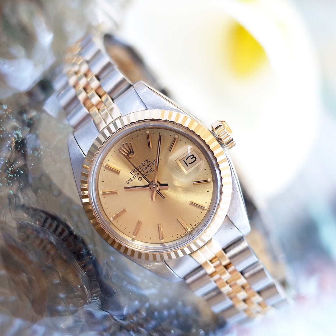 純正 ロレックス コマレディース 69173/79173 SS×YG 3駒セット