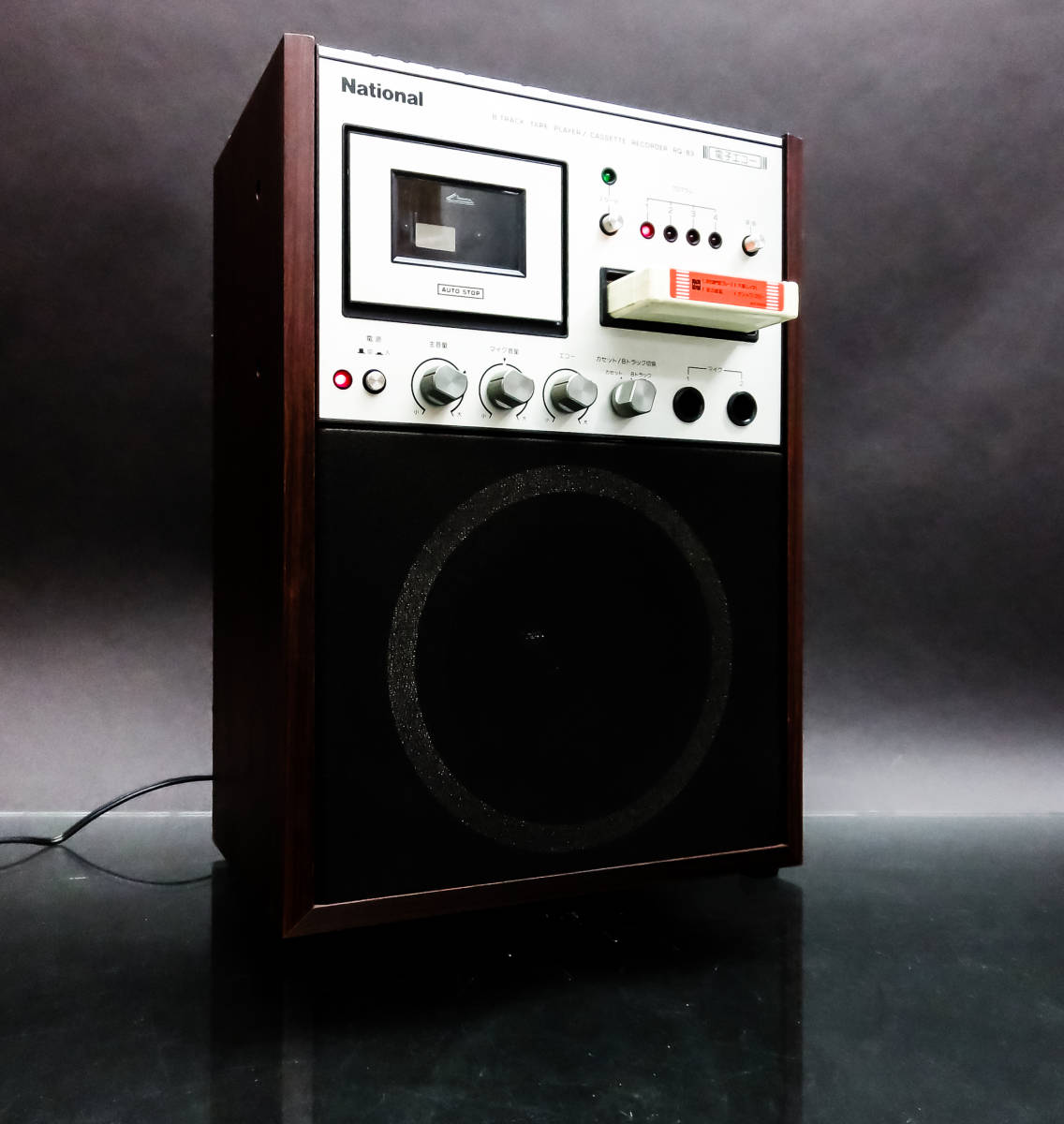 激レア】 8トラック プレイヤー カセット レコーダー カラオケ