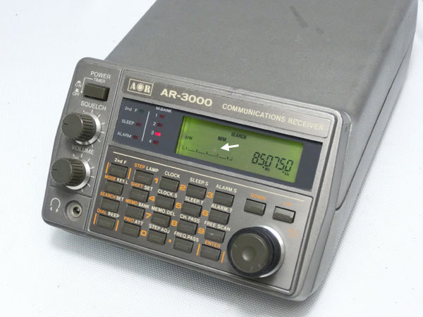 AOR AR-3000A 広帯域受信機 ジャンク? ジャンク品】広帯域受信機 AOR