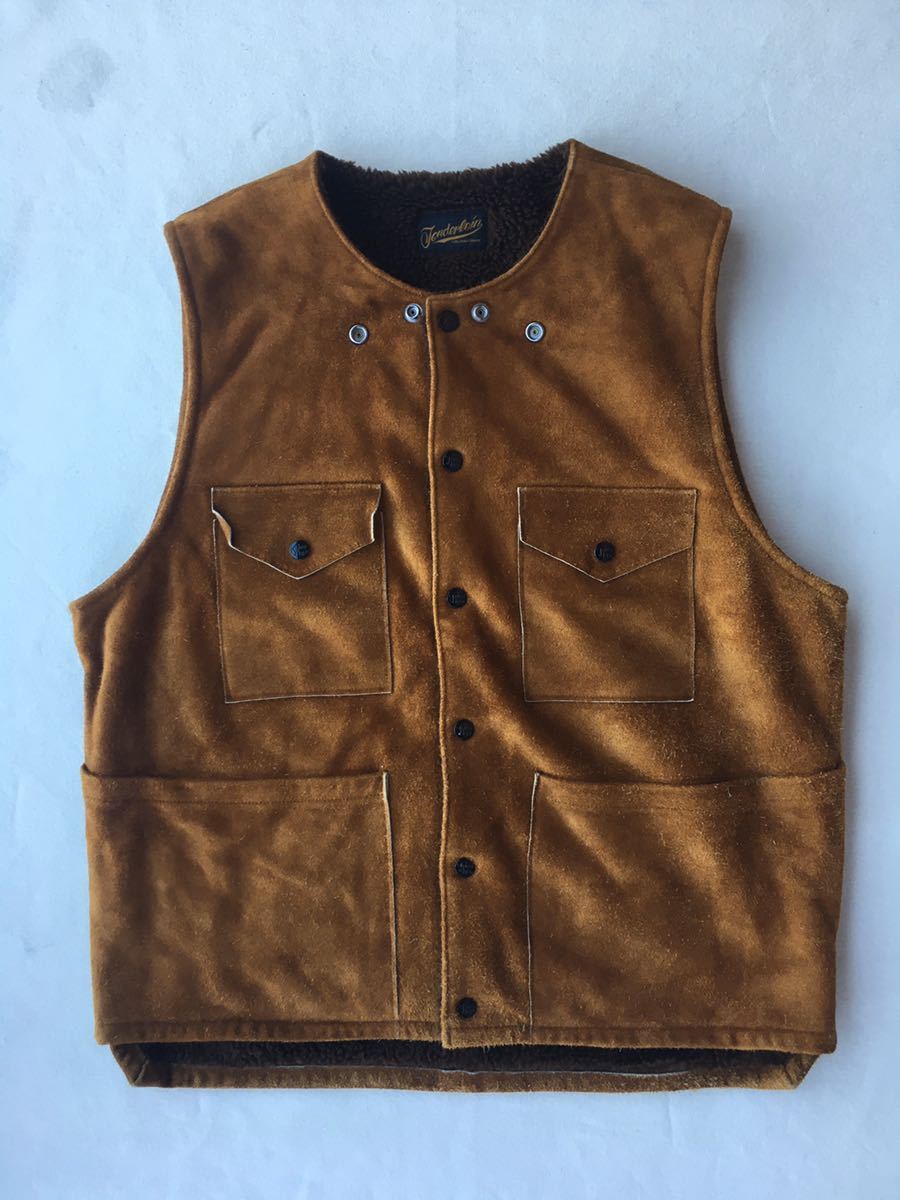 TENDERLOIN スエード ベスト S レザー テンダーロイン TENDERLOIN