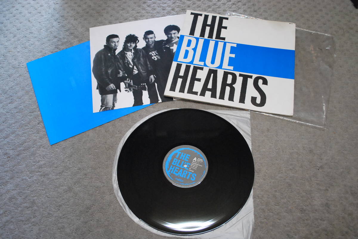 名盤 THE BLUE HEARTS LPレコード ザ・ブルーハーツ/甲本ヒロト/リンダ
