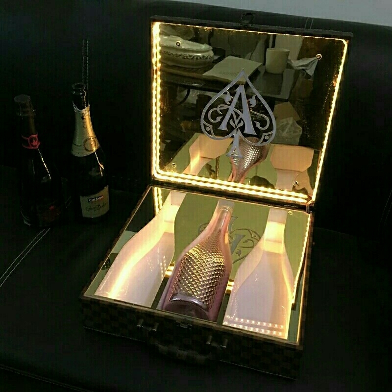 ⭐️アルマンドシャンパン⭐️LED照明付￼ボトルプレゼンター