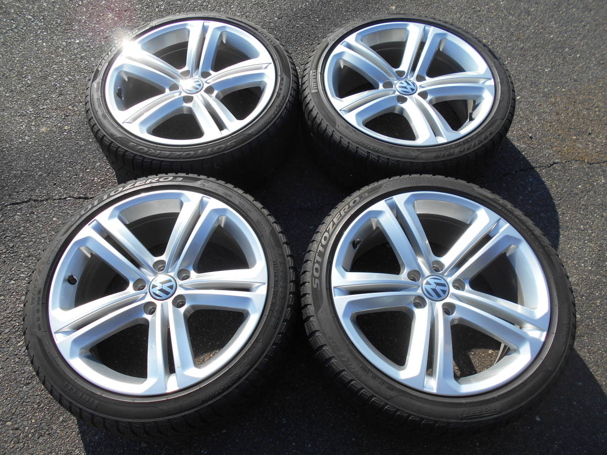 VW フォルクスワーゲン シロッコR デザイン 純正 アルミ ホイール 8J