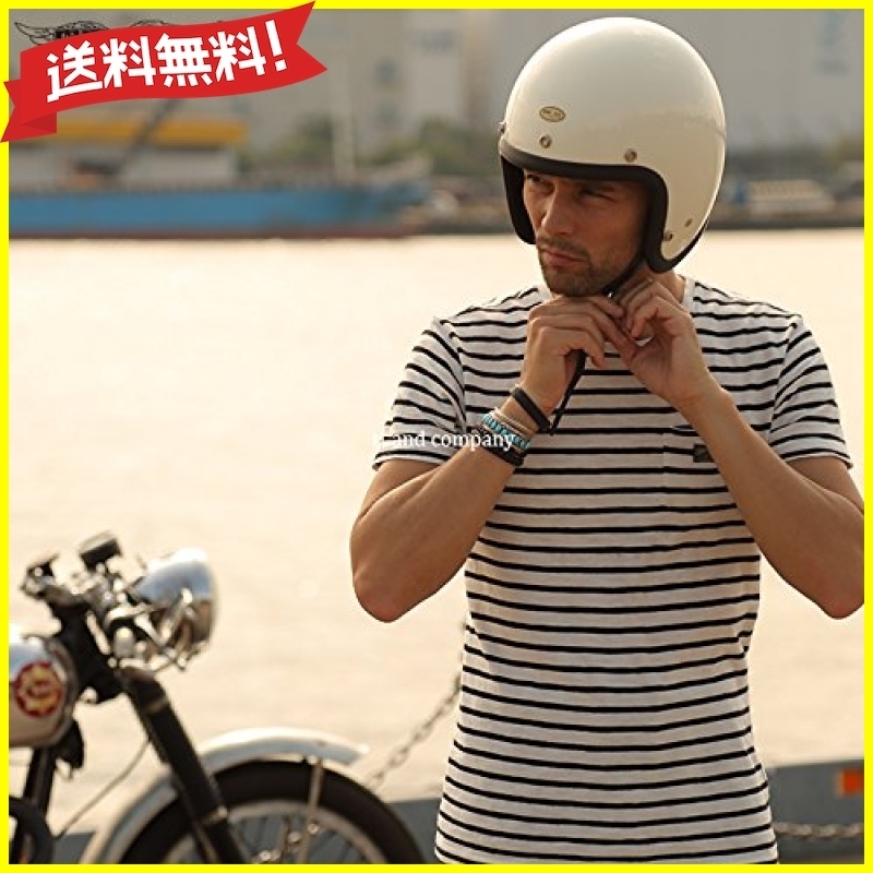 TT&Co. SUPER MAGNUM TT05Jジェットヘルメット アイボリー