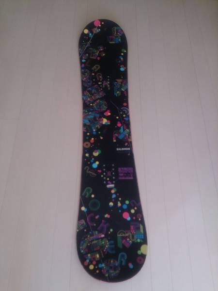 中古】SALOMON LARK ROCKER ロッカー 2シーズン使用 138㎝ サロモンの