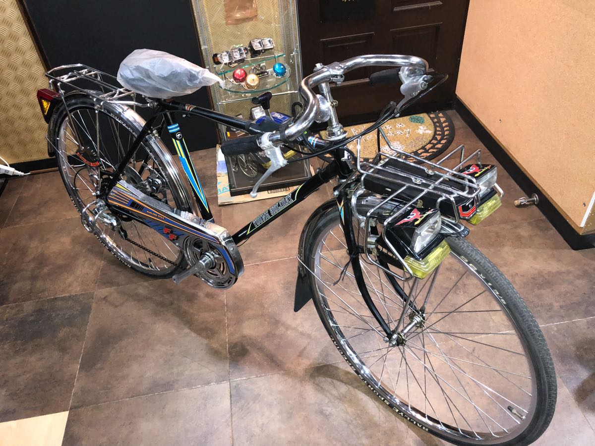 新品】丸石自転車 スーパーカーライト 26インチ 昭和 デコ レトロ