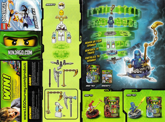 Zane ZX polybag : Set 9554-1 | BrickLink