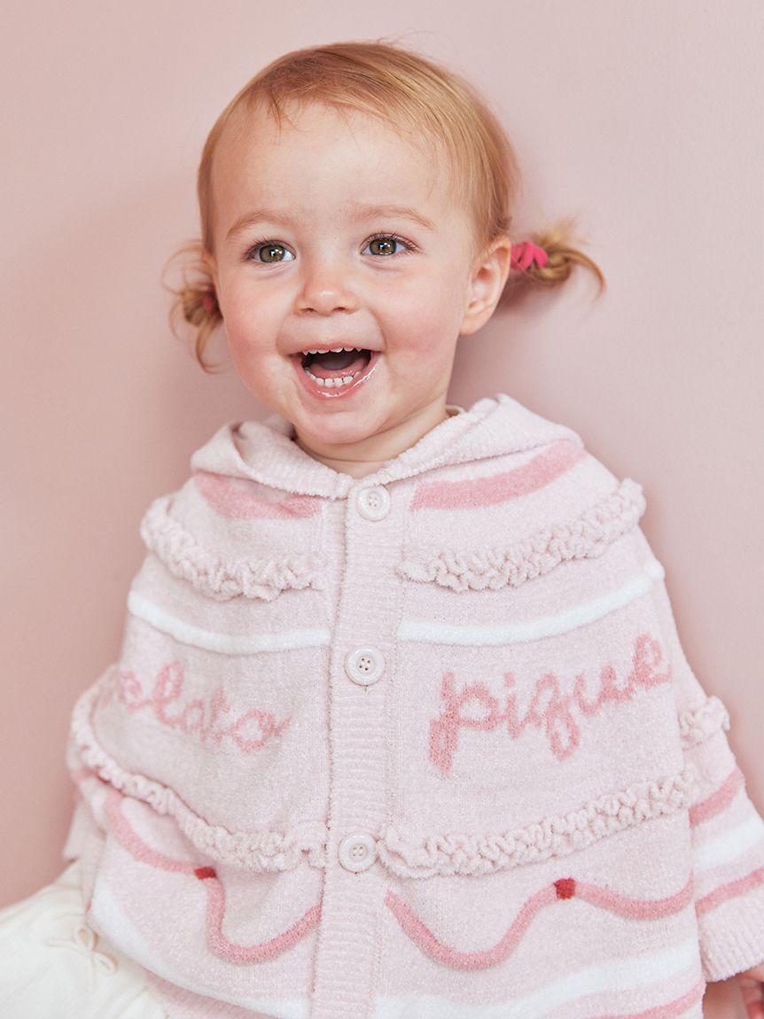 BABY】エアリーモコホイップケーキポンチョ(ポンチョ・パーカ)｜ルーム