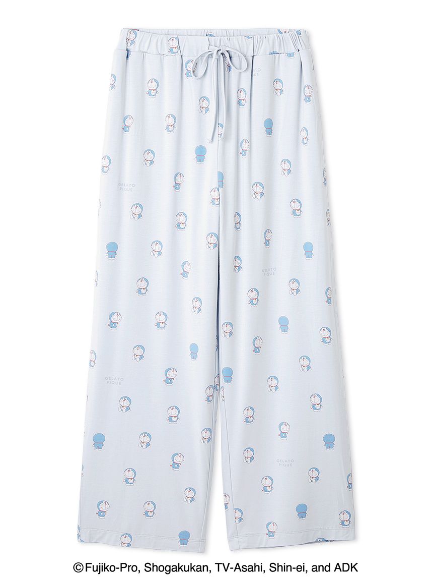 ドラえもん】【レディース】総柄ロングパンツ(ロングパンツ)｜ルーム