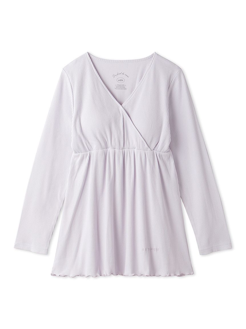 マタニティリブプルオーバー(カットソー・Tシャツ)｜ルームウェア