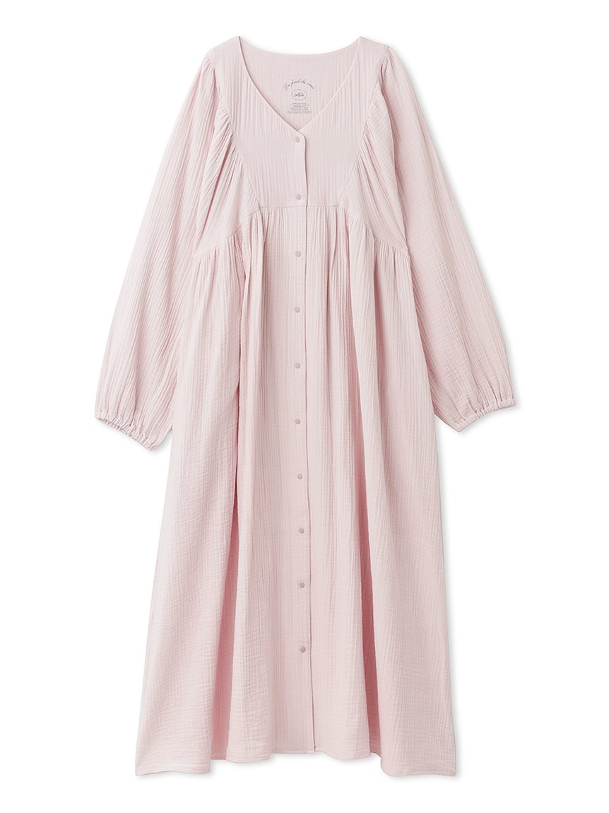 マタニティガーゼワンピース(ワンピース)｜ルームウェア・パジャマ通販