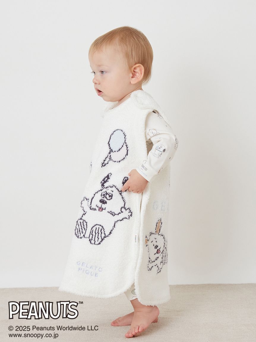 販路限定カラーあり】【PEANUTS PUPPIES】【BABY】ベビモコスリーパー
