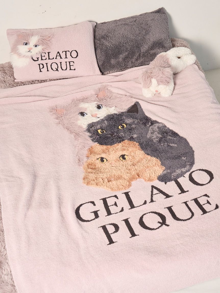 ジェラートピケ SLEEP DOG柄 3点セット シングル マルチーズ ピンク