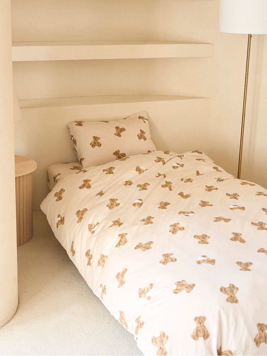 Sleep】ベア柄3点セット（セミダブル）(寝具セット)｜ルームウェア