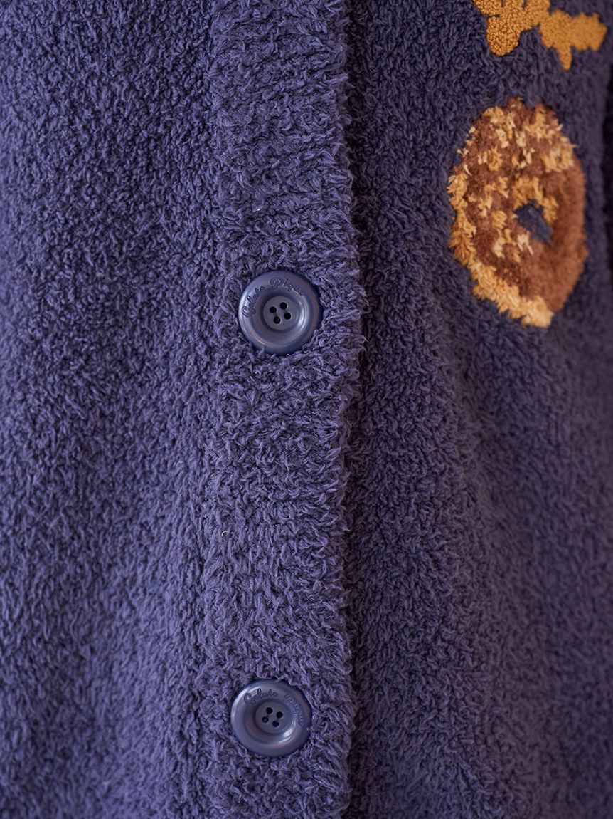 ドーナツジャガードカーディガン(カーディガン・ガウン)｜ルームウェア