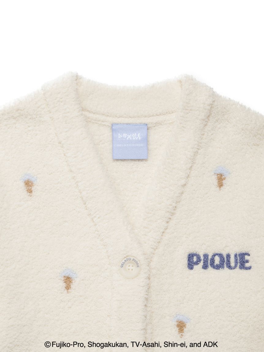 ドラえもん】【レディース】ベビモコジャガードカーディガン