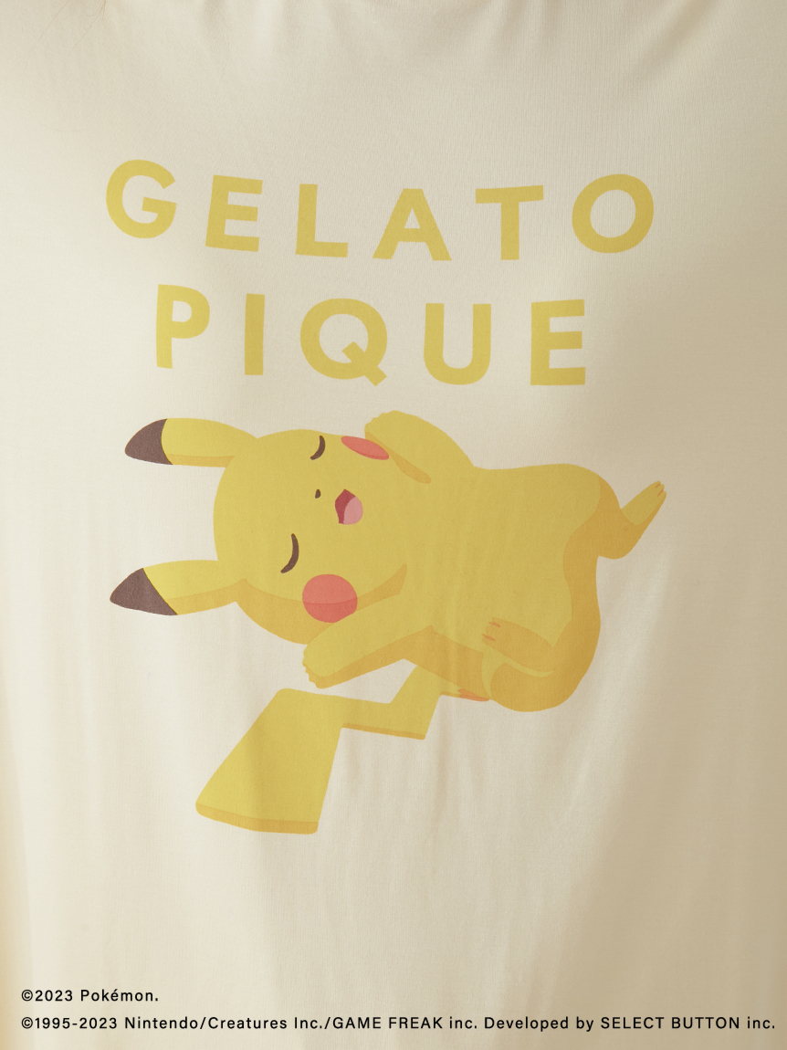 ポケモンスリープ】接触冷感プリントTシャツ＆ショートパンツセット
