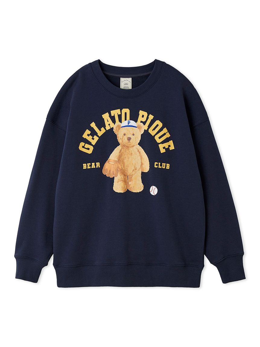 スポーティーベア裏毛プルオーバー(カットソー・Tシャツ)｜ルーム