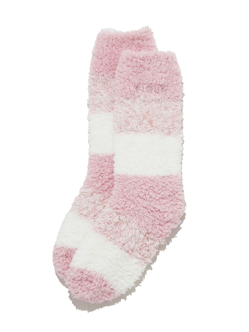 ジェラート3ボーダーソックス(ソックス)｜ルームウェア・パジャマ通販