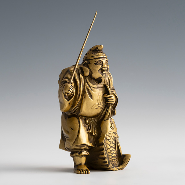 銀雅堂 七福神 恵比寿[縁起物 置物 恵比寿様 商売繁盛 贈り物 開運