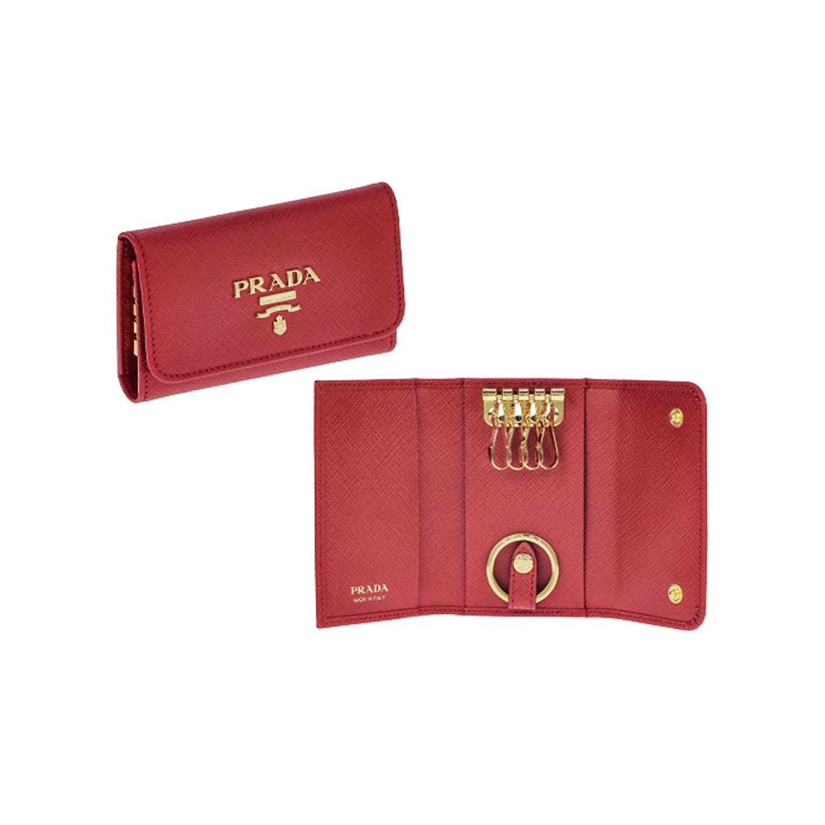 プラダ PRADA キーケース キーリング PR-1PG004S ME-FUO レディース 4