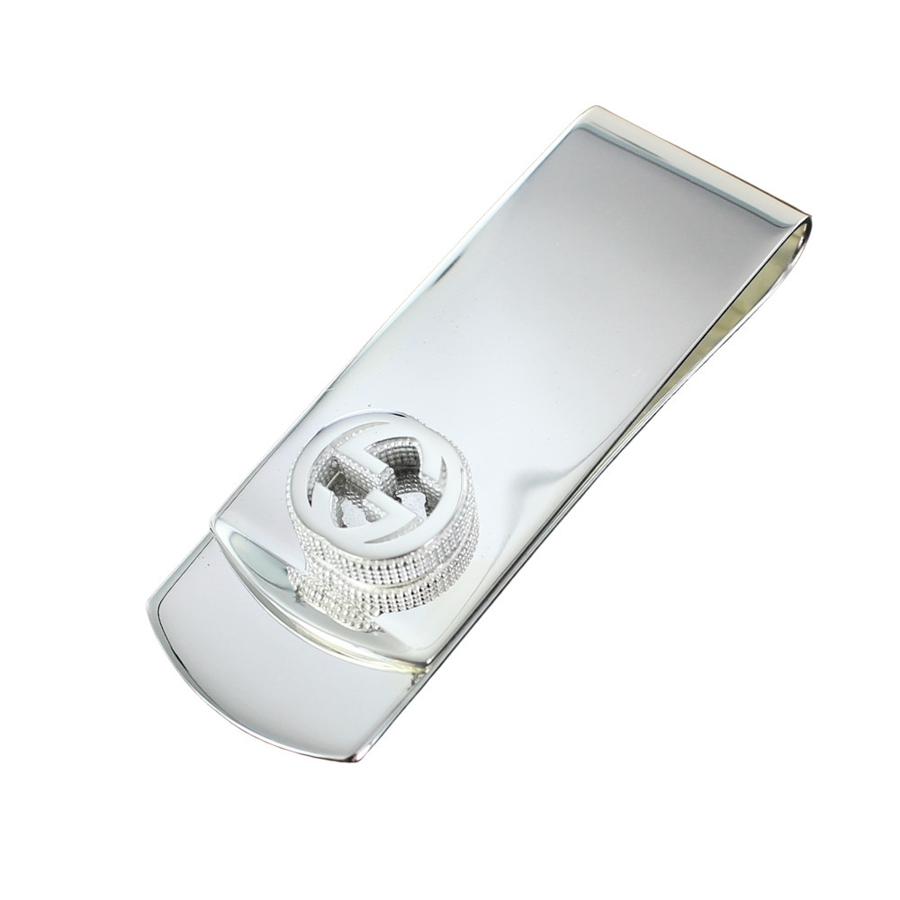 GUCCI グッチ マネークリップ ブランド メンズ 父の日 札ばさみ 男性