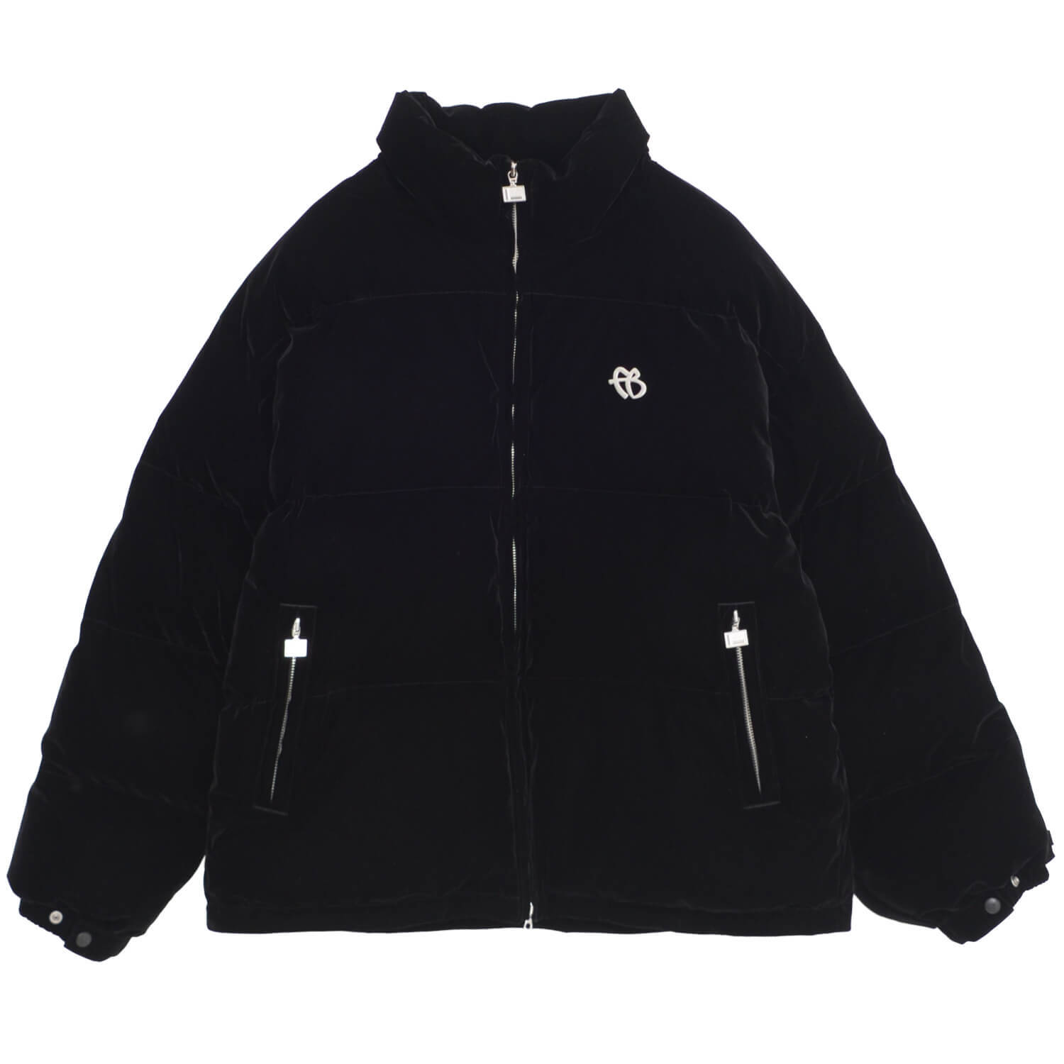 FUBU フブ 中綿ジャケット メンズ ベロア ジャンパー アウター 長袖