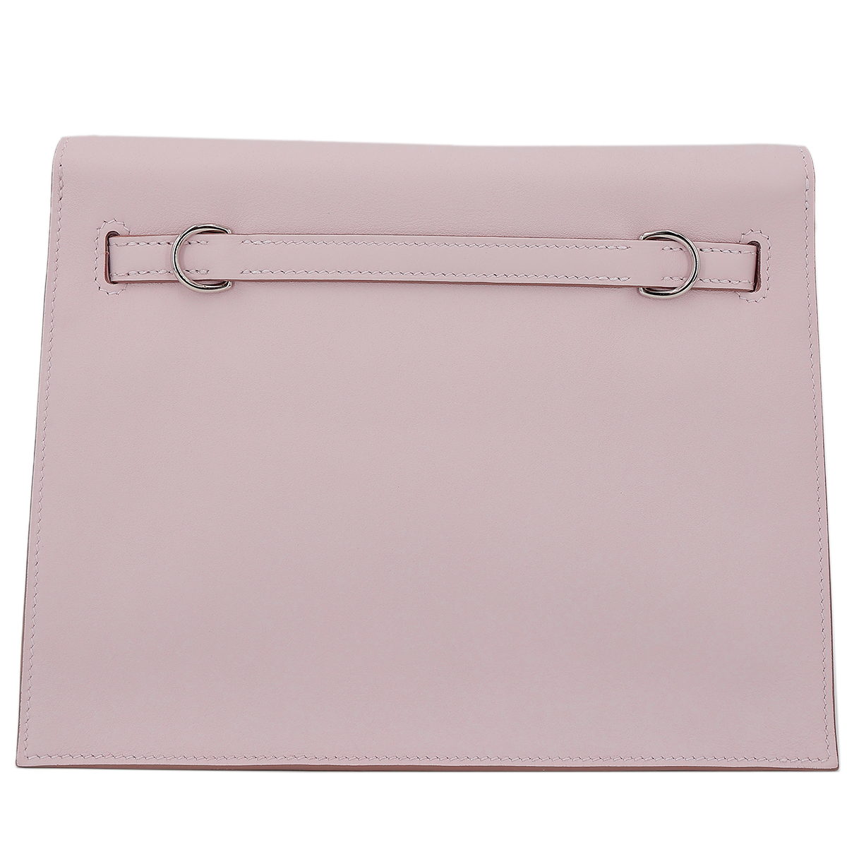 HERMÈS Kelly Danse shoulder bag in Mauve Pale Swift leather with