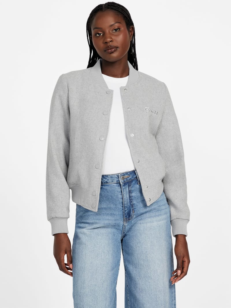 Sophia Flight Crop Jacket | GUESS Factory