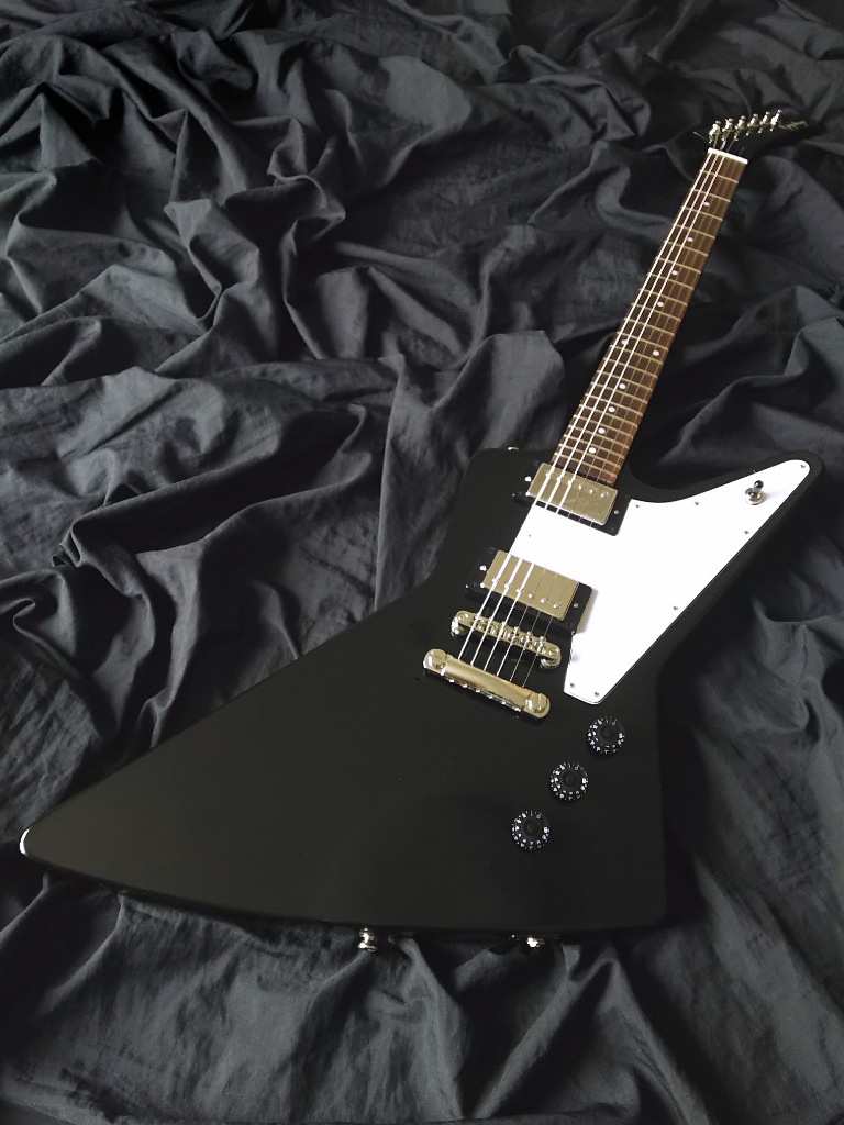 Epiphone Inspired by Gibson Explorer Ebony（中古）【楽器検索