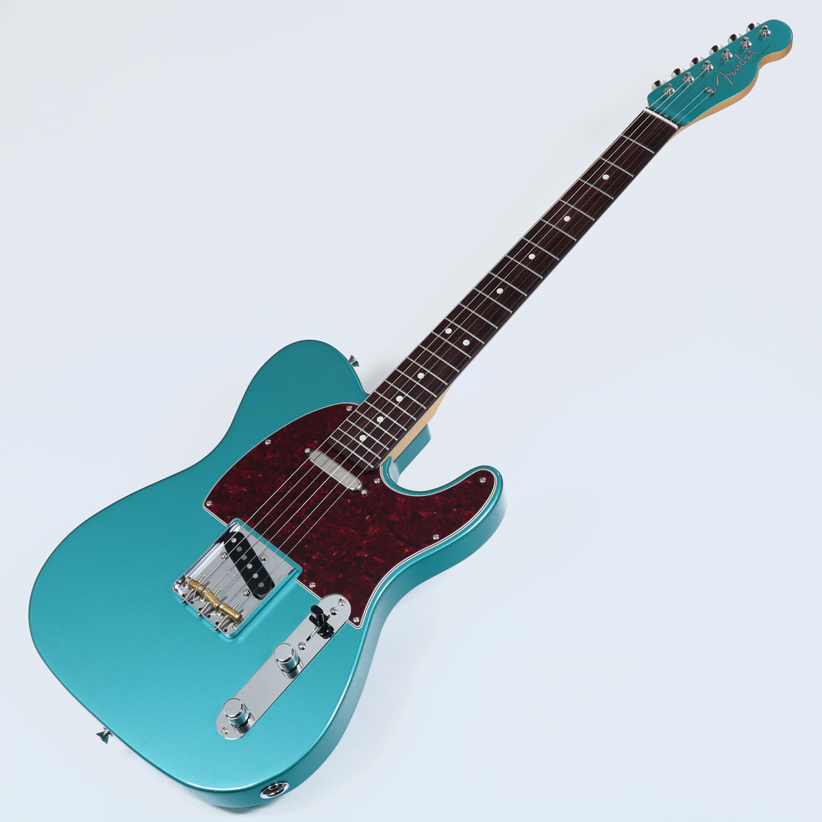 Fender FSR Collection Hybrid II Telecaster Teal Green Metallic