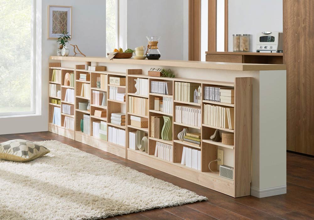 薄型奥行15cm国産東濃檜の天然木頑丈ラック 幅90cm高さ85cm 通販