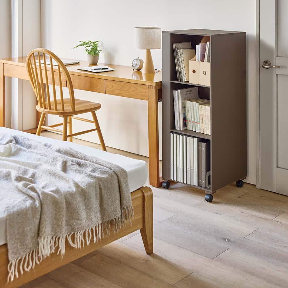 分類収納デスクサイドラック 高さ106.5cm 通販 - ディノス