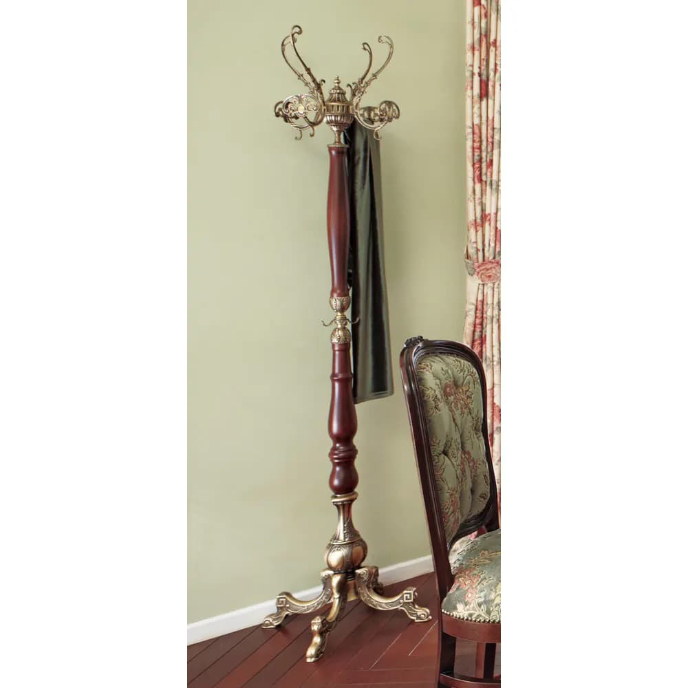 イタリア製 象がんシリーズ 木製ウッドポールハンガー 通販 - ディノス