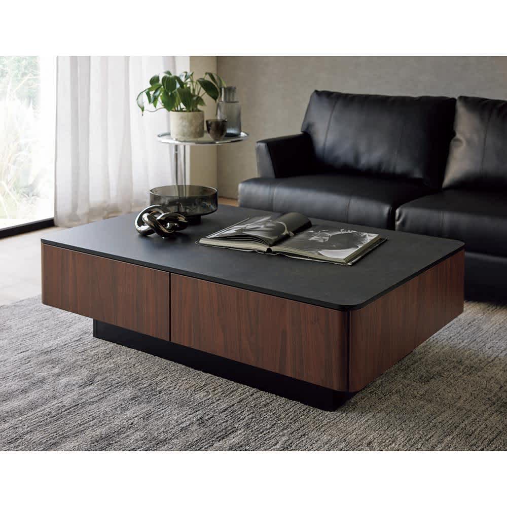 Finuras/フィヌラス 収納付き リビングテーブル 幅120cm 通販 - ディノス