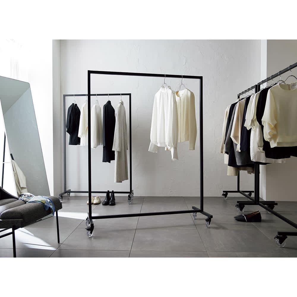 HS/エイチエス 頑丈ハンガーラック 幅122cm 通販 - ディノス